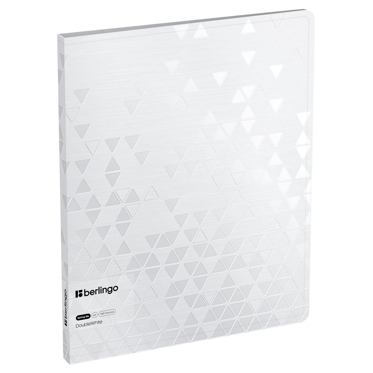 Папка-скоросшиватель с пружинным механизмом 17мм А4 "Berlingo DoubleWhite"