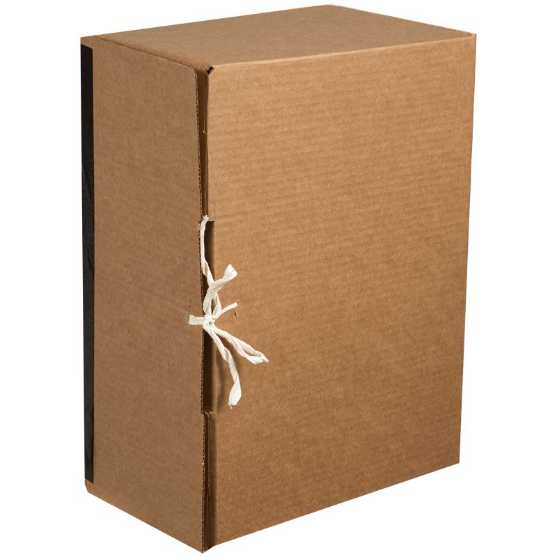 Короб архивный "OfficeSpace. Standart" вертикальный, плотный, с завязками /20/