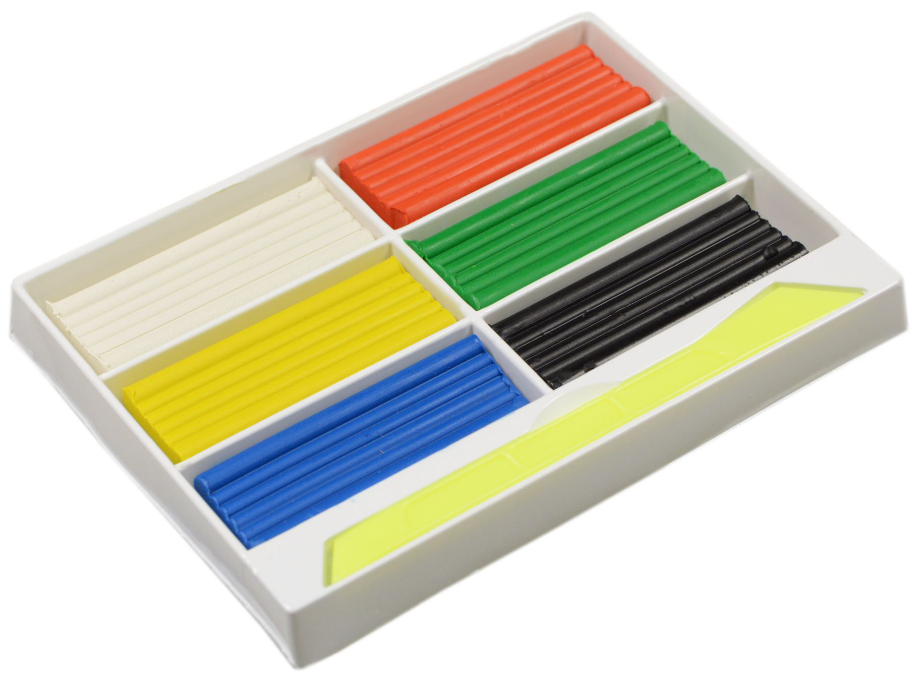 Пластилин  6цв. "Каляка-маляка" со стеком 90г 3+ /30/