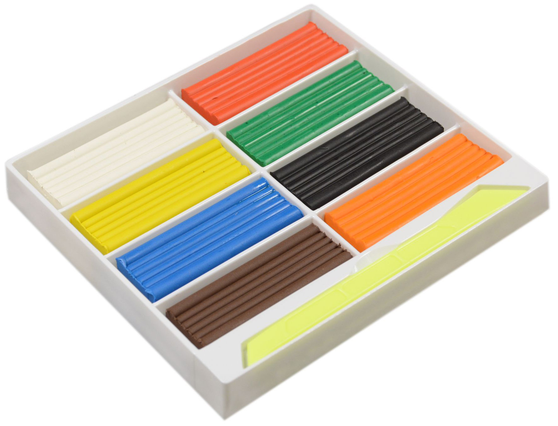 Пластилин  8цв. "Каляка-маляка" со стеком 120г 3+ /20/