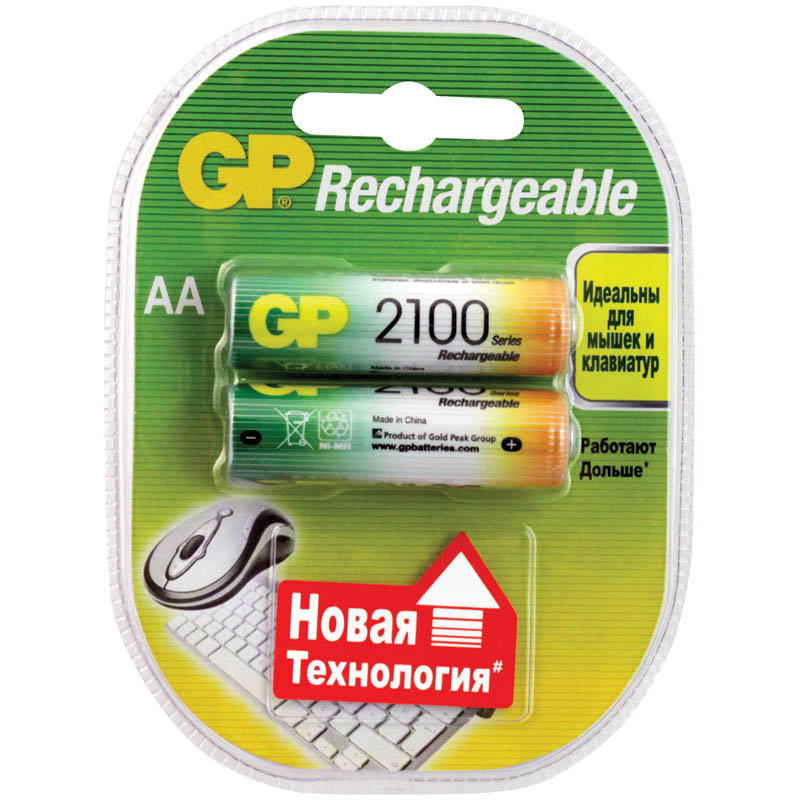 Аккумулятор GP R-6 2100 A НС-2DECRC2 /2/
