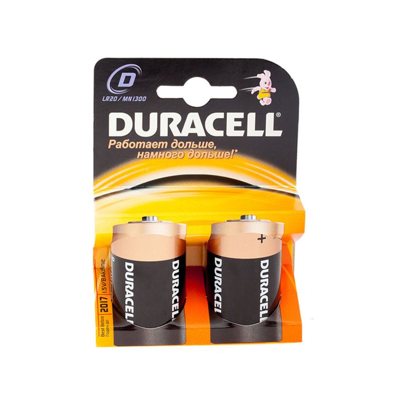 Батарейка DURACELL Basic D LR20 /2/10/