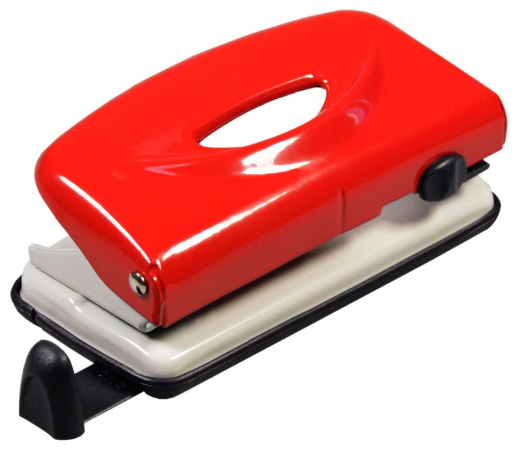 Дырокол до  10л. "U10" ассорти /12/