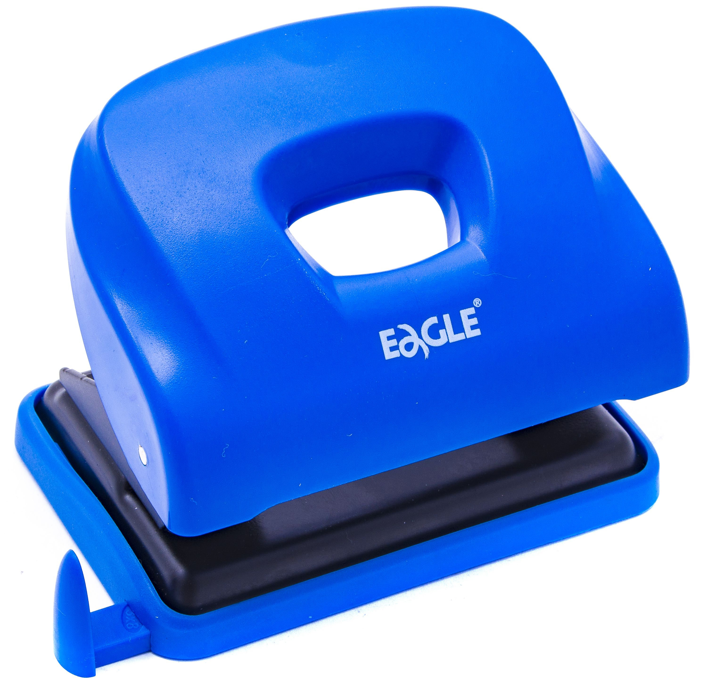 Дырокол до  25л. "OCEAN" синий /6/