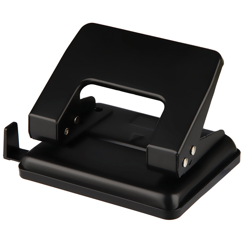 Дырокол до  20л. "OfficeSpace" черный /1/12/