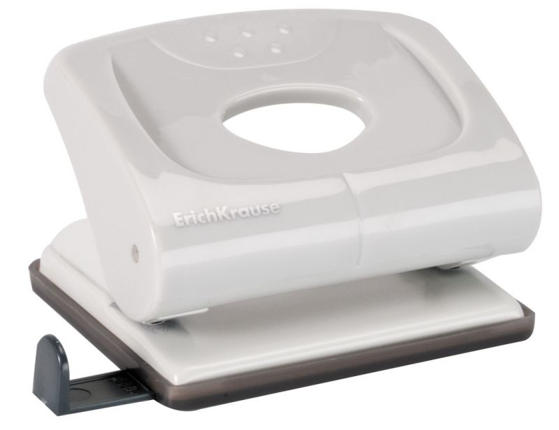 Дырокол до  20л. "Elegance" белый /12/