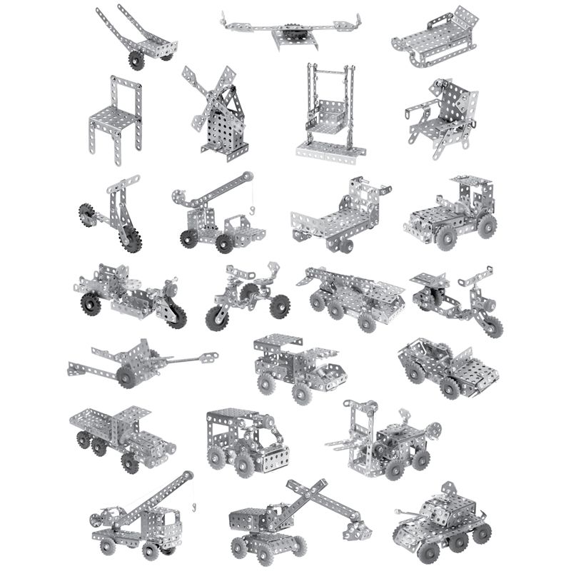 Конструктор металлический №3 Мульти-Пульти "Для уроков труда. Универсал" /7/