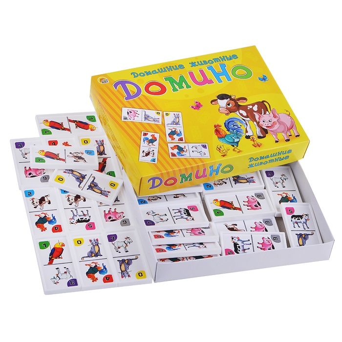 Домино "Домашние животные" большое /1/