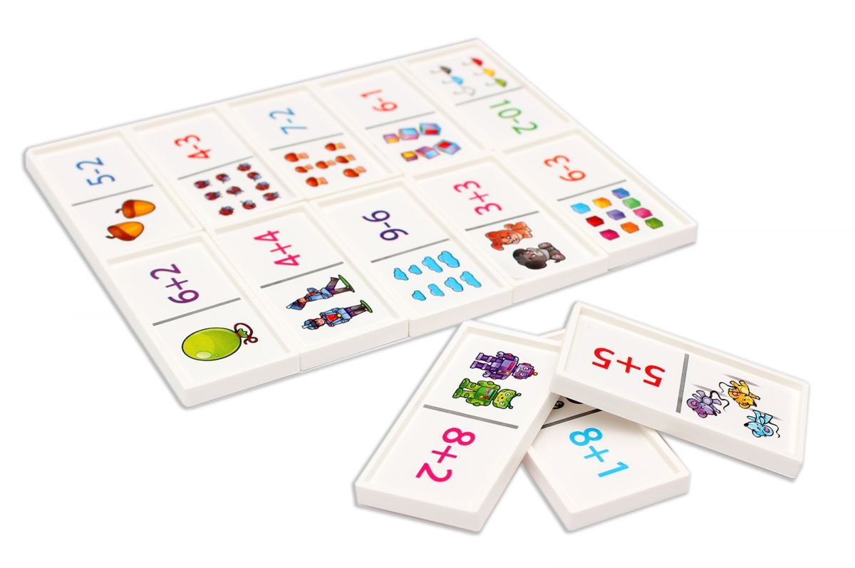 Домино "Веселая математика" /1/