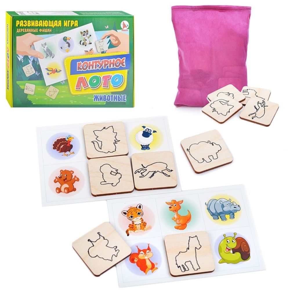 Игра "Лото. Животные"