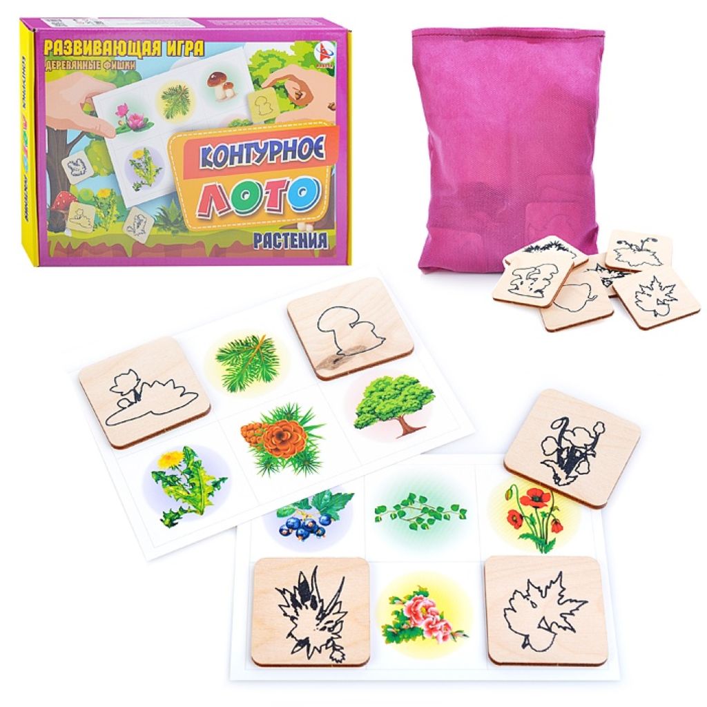 Игра "Лото. Растения"