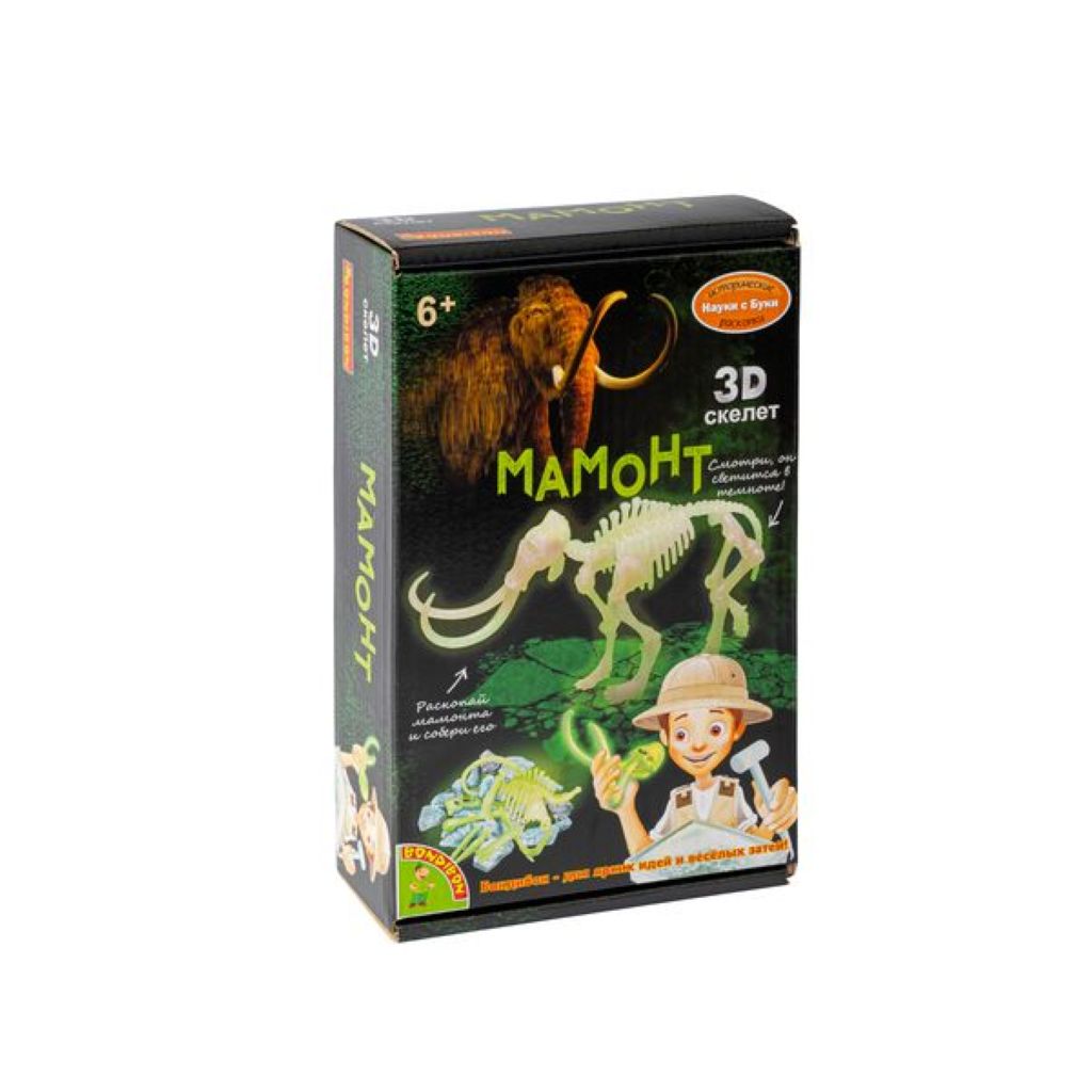 Игра "Исторические раскопки. Мамонт"