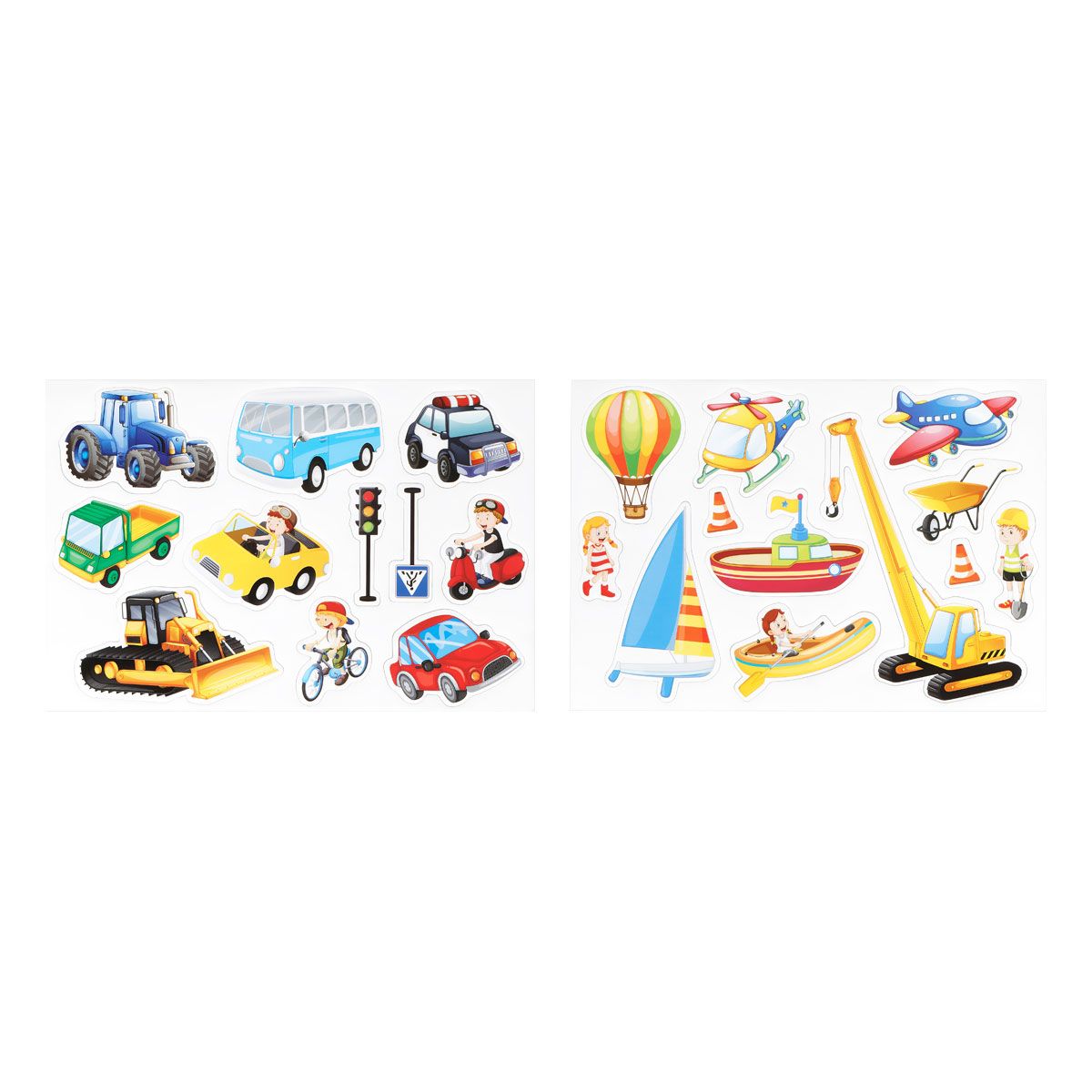 Развивающая игра "ТРИ СОВЫ .Транспорт", на магнитах  23 эл. /1/