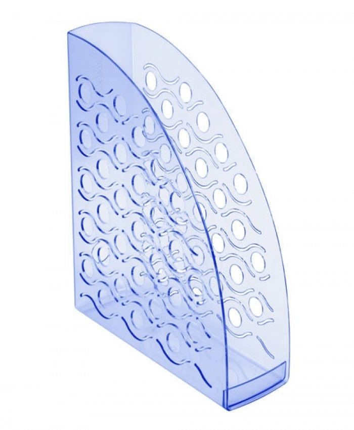 Лоток вертикальный  90мм "ВЕГА" тонированный /12/