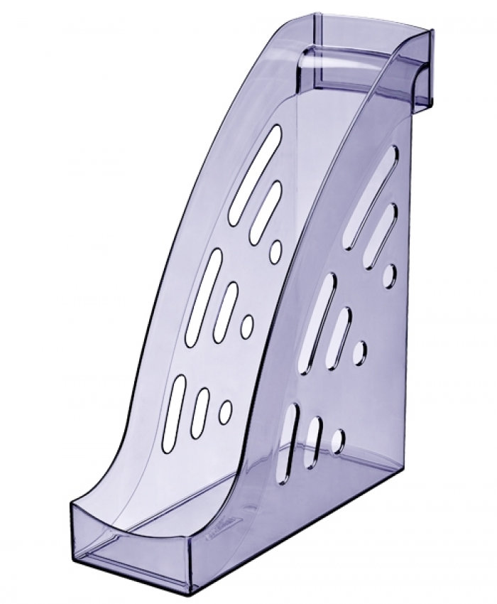 Лоток вертикальный  95мм "ТОРНАДО" голубой /12/