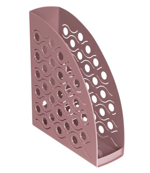 Лоток вертикальный  90мм "ВЕГА" бордо /12/