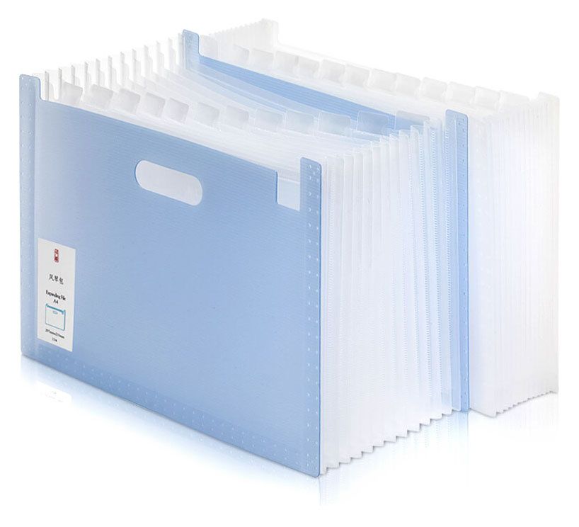 Лоток горизонтальный 13 отд. Deli A4 ассорти полипропилен /12/