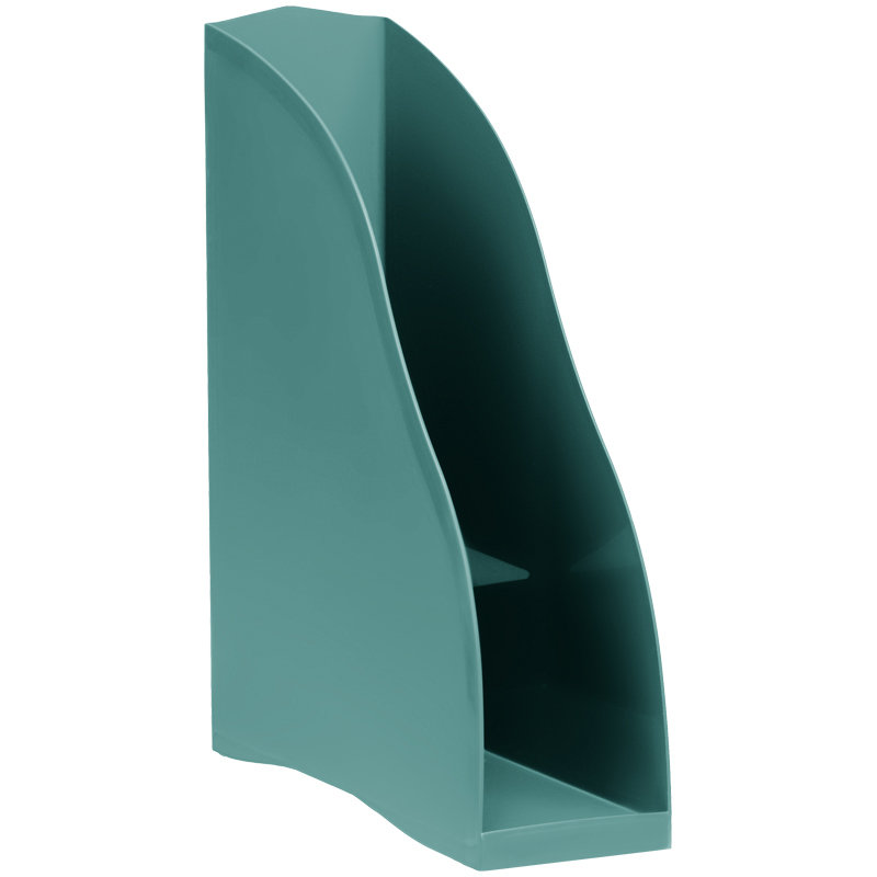 Лоток вертикальный  85мм "Космос. Voyage. NY" зеленый /12/