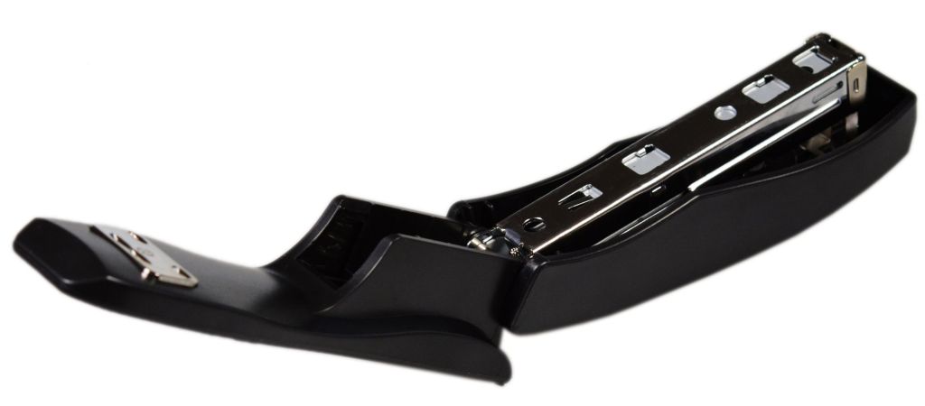 Степлер 24/6, 26/6 до 25л. "Elegance" черный /12/