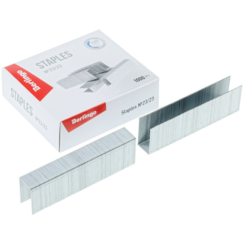 Скобы №23/23 "Berlingo" оцинкованные /20/