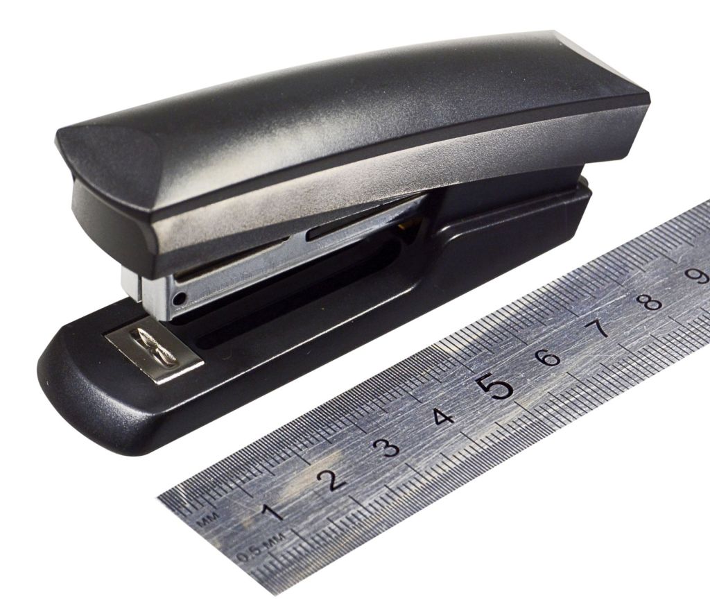 Степлер 10 до 10л. "Erich Krause" черный /12/