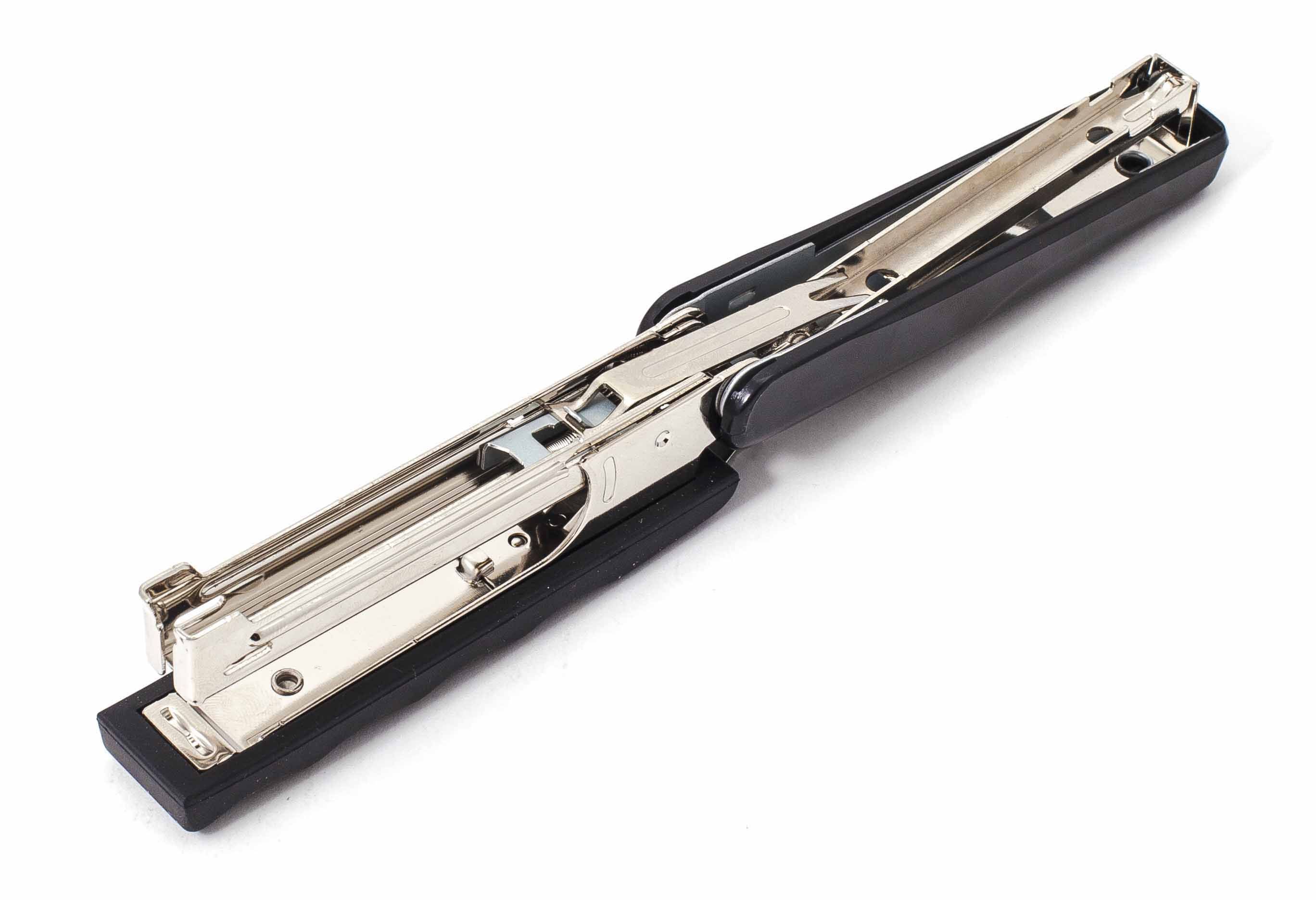 Степлер 10 до 16л. "Berlingo" черный /24/