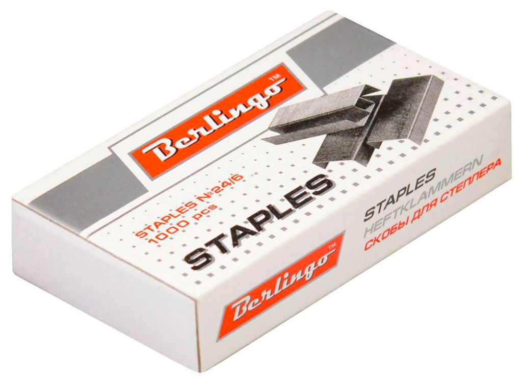 Скобы №24/6 "Berlingo" /20/