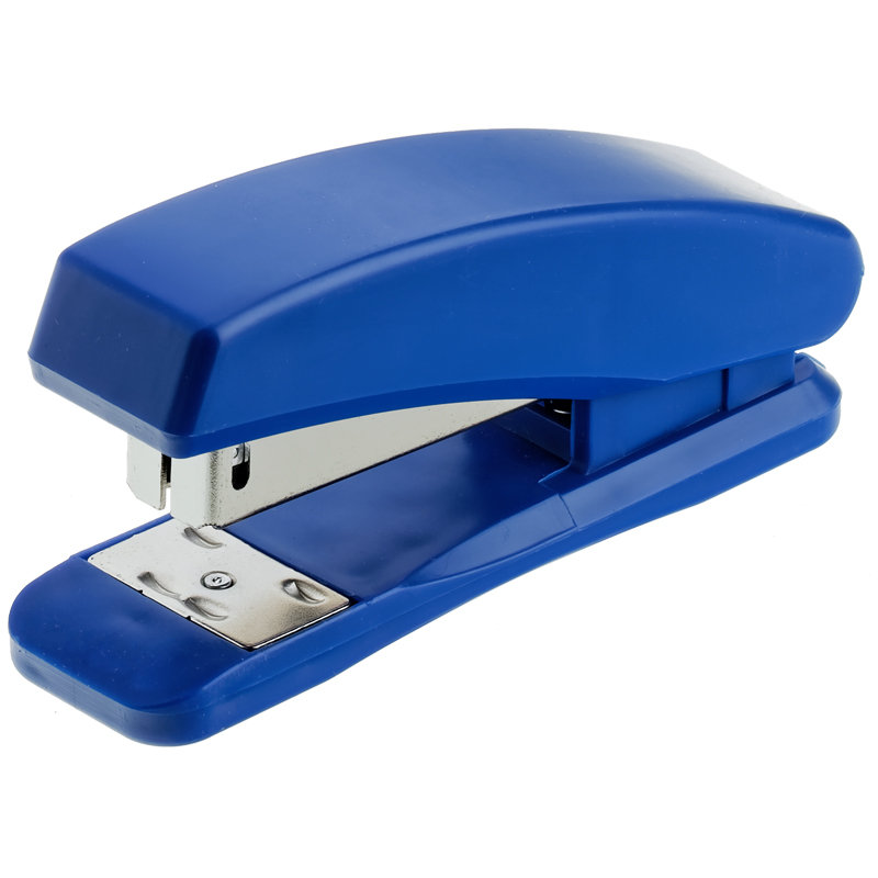 Степлер 24/6 до 20л. OfficeSpace пластиковый корпус, синий/12/