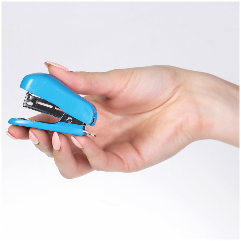 Степлер 24 до 12л.  "OfficeSpace " мини черный /24/