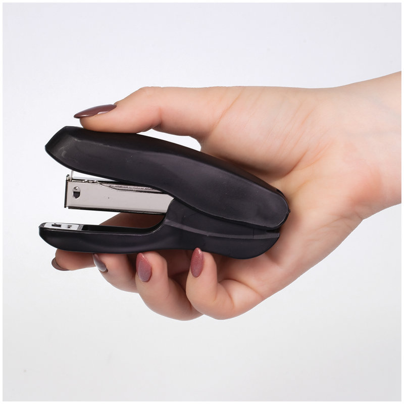 Степлер 24 до 20л.  "OfficeSpace " черный /12/