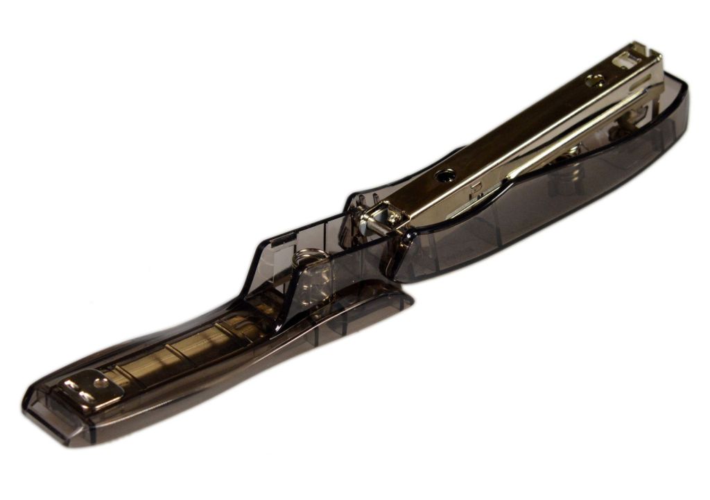 Степлер 10 до 16л. "Elegance" полупрозрачный /24/