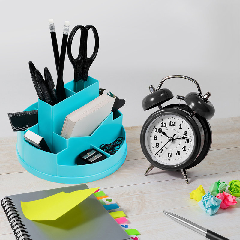 Подставка для канцелярских принадлежностей "Сити Studio" вращающаяся цвет ассорти /6/