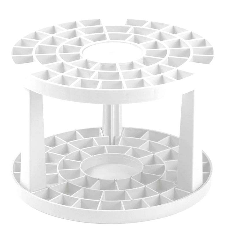 Подставка для кистей Стамм, пластик., белая/20/