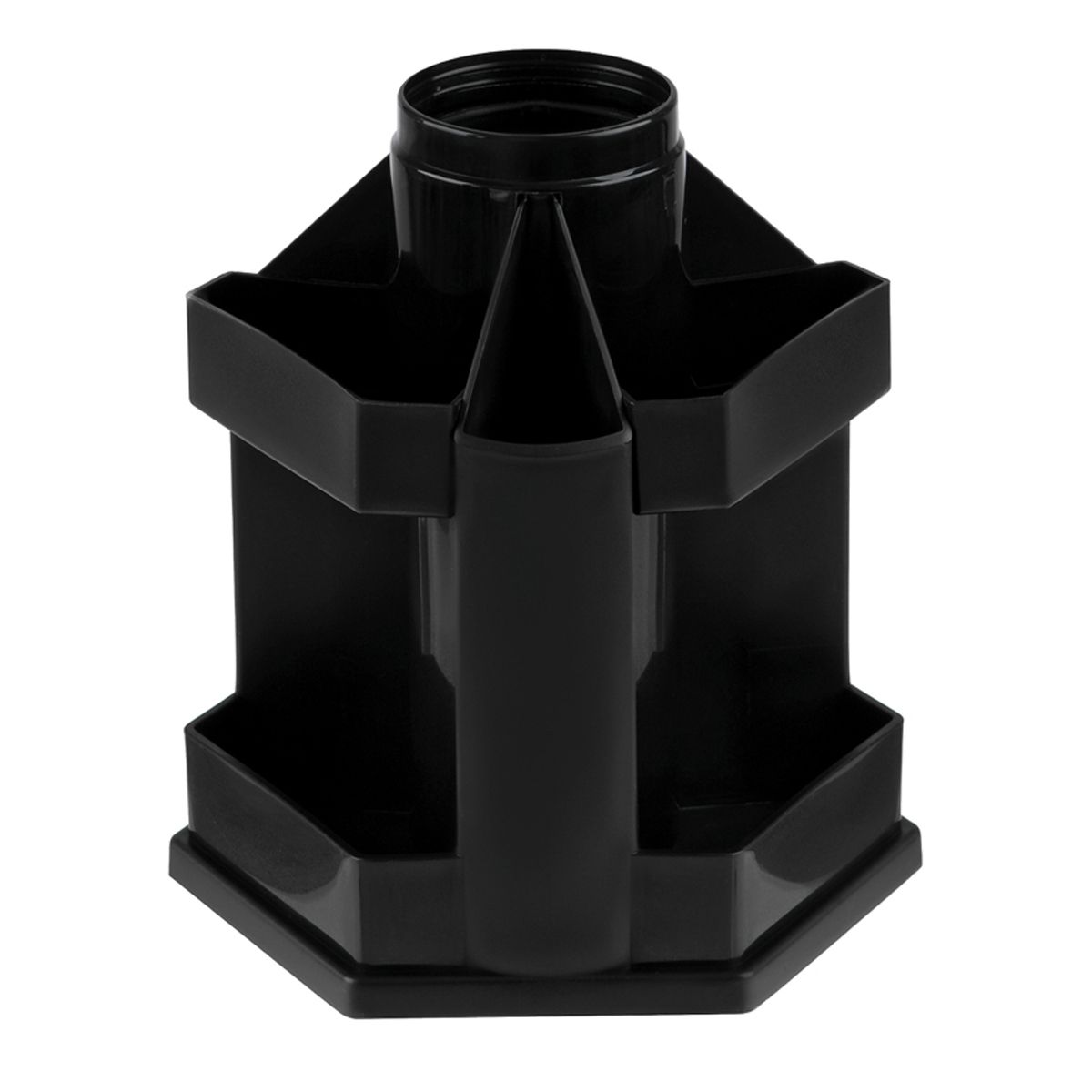 Подставка для канцелярских принадлежностей "Maxi Desk" черная /6/