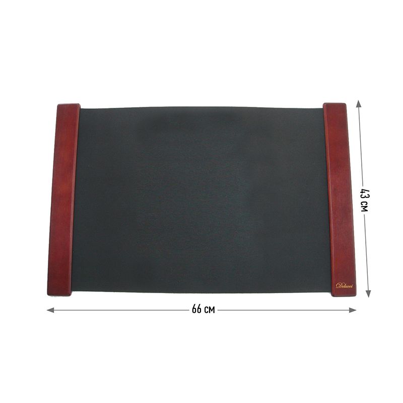 Покрытие настольное 43х66см "Delucci" красное дерево /1/