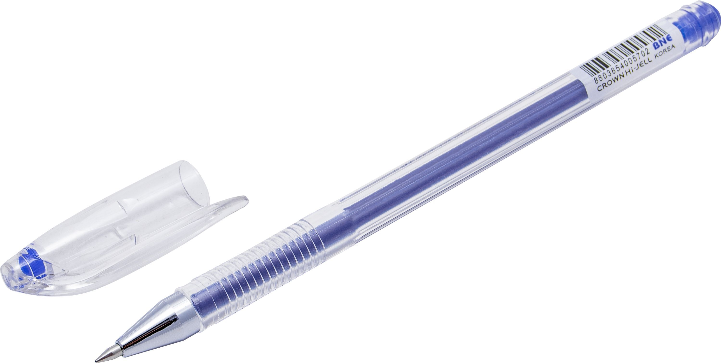 Ручка гелевая синяя "Crown" 0,5мм /12/