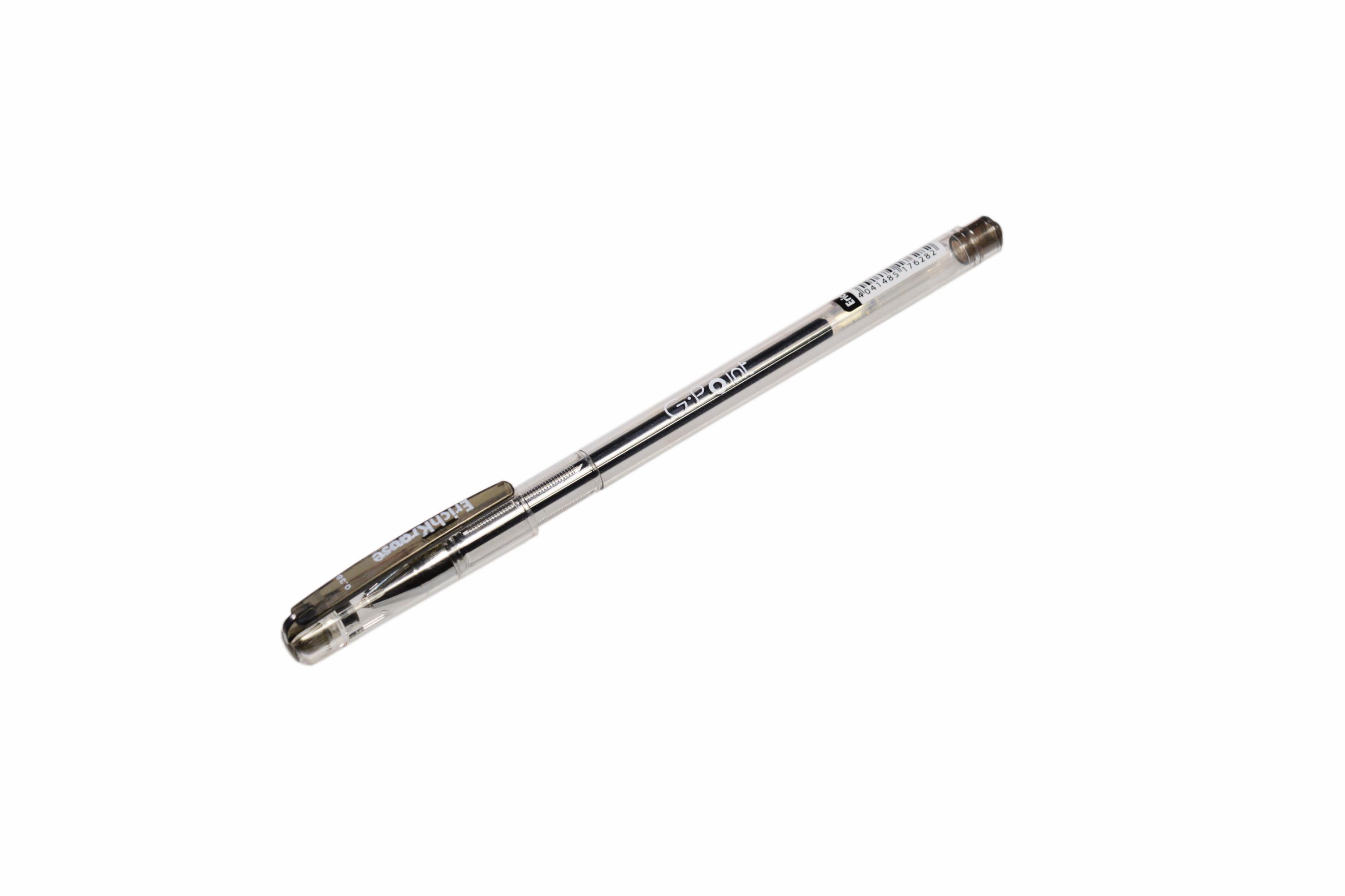 Ручка гелевая черная "Erich Krause" G-point /12/