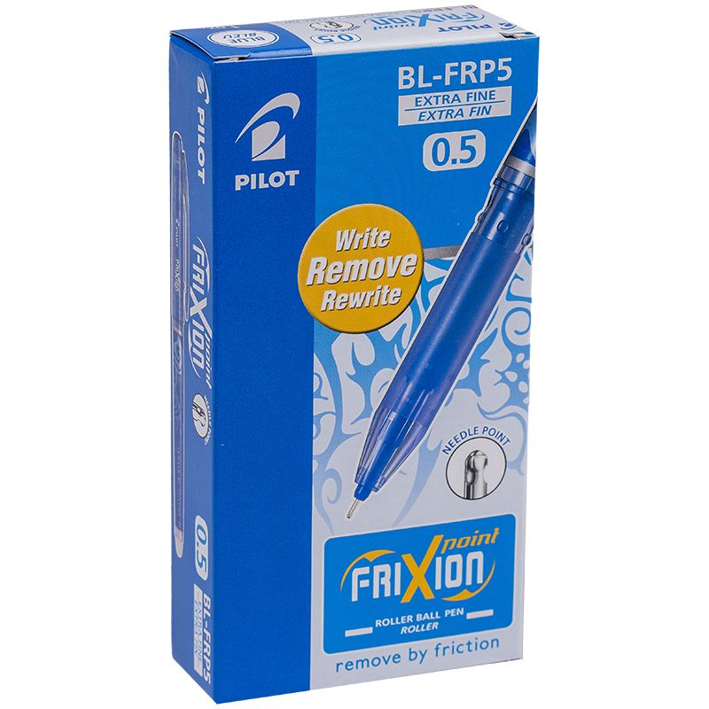 Ручка с исчезающими чернилами "Frixion Point" синяя /36/