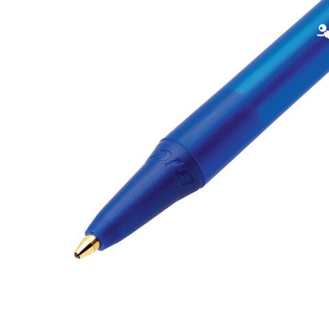 Ручка шариковая автоматическая синяя Bic "Round Stic Clic" 1,0мм. /20/