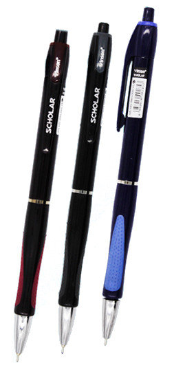 Ручка шариковая автоматическая синяя "VINSON SCHOLAR" 0.7мм /36/