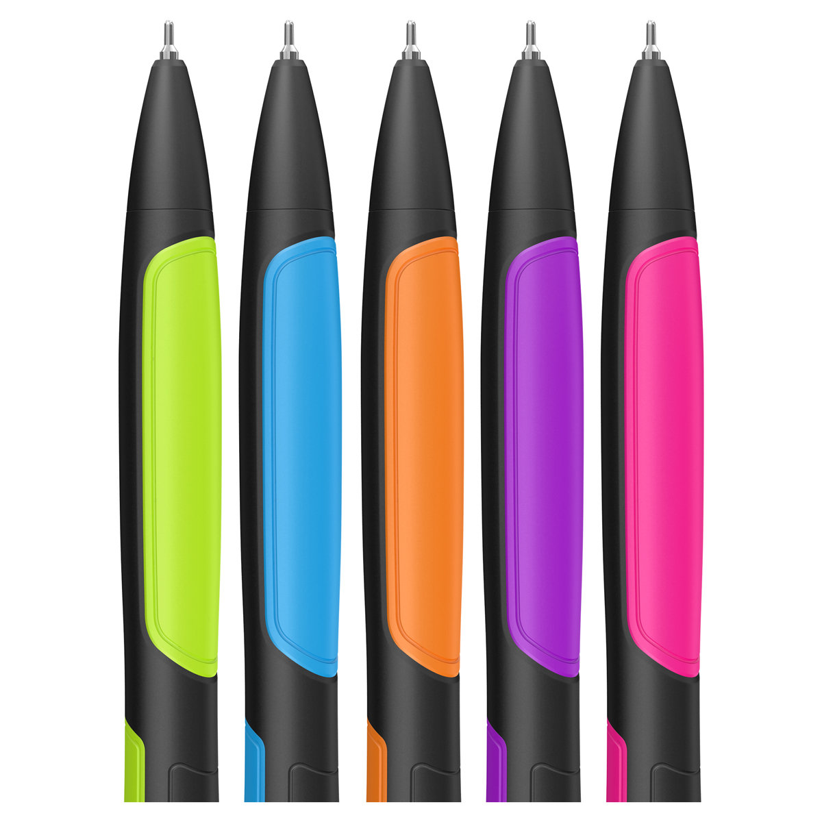 Ручка шариковая автоматическая синяя Berlingo "Color Zone 2" 0,7мм. /20/