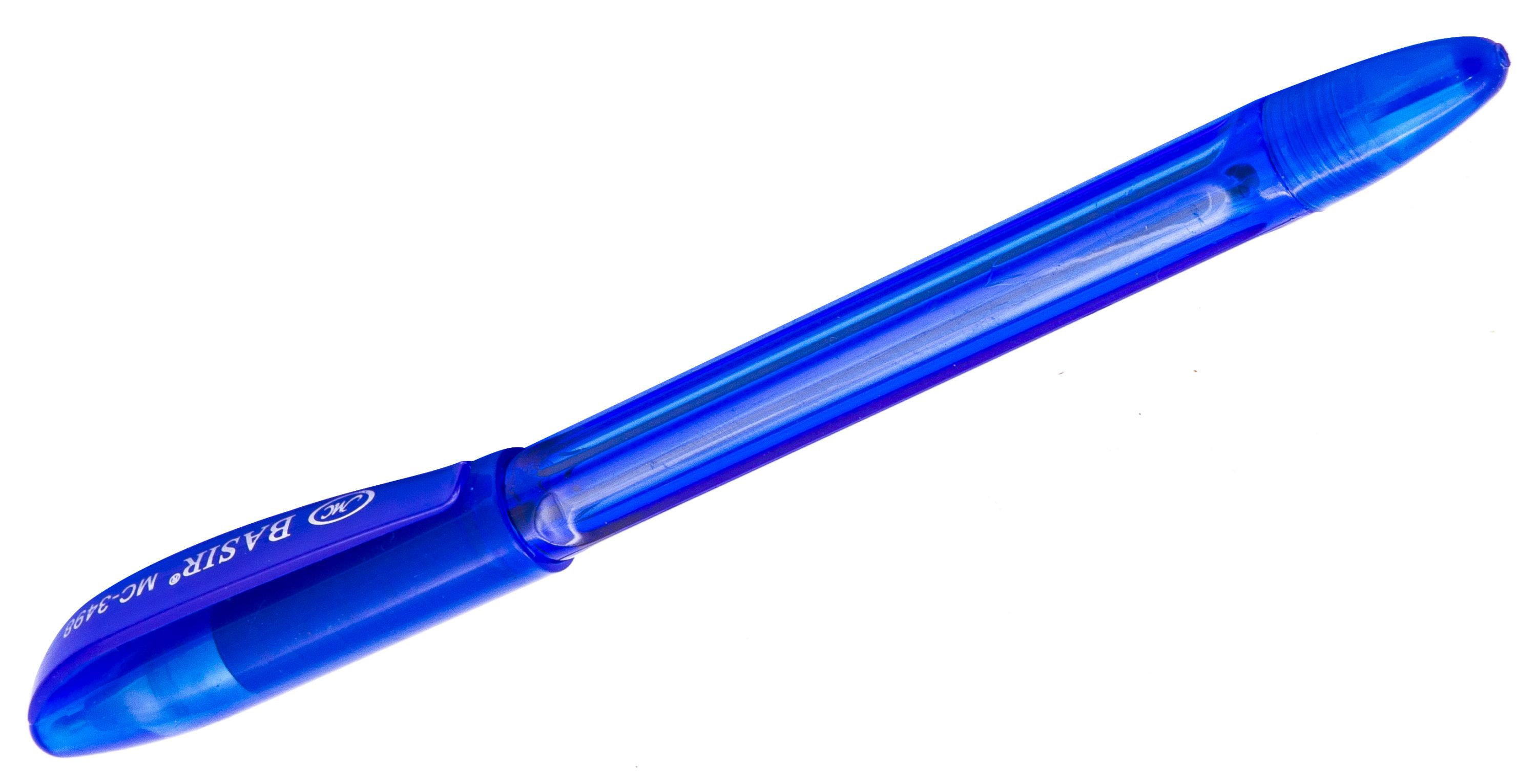 Ручка масляная синяя "Basir" /50/1200/