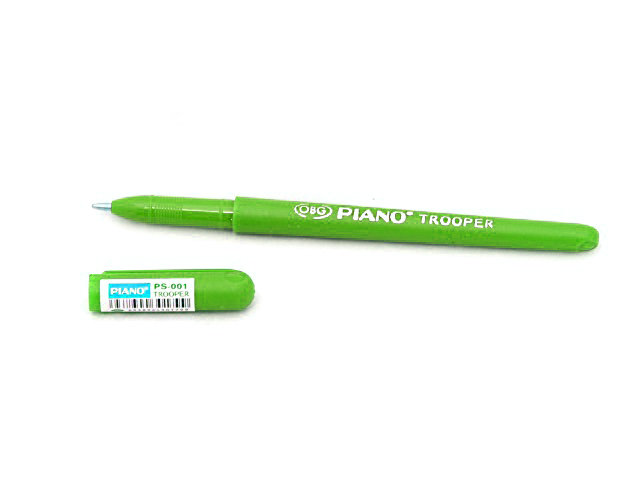 Ручка шариковая зеленая "Piano" /12/