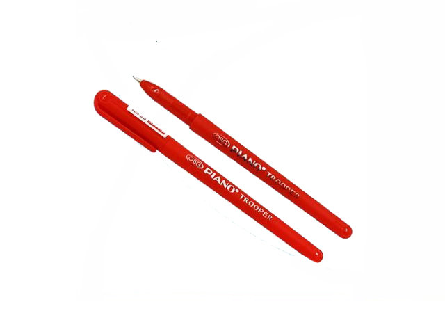 Ручка шариковая красная "Piano" /12/