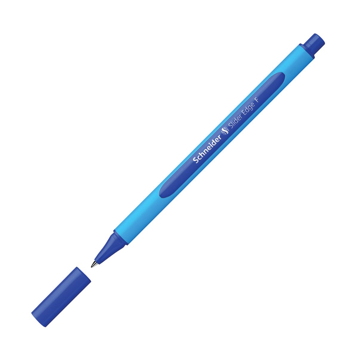 Ручка шариковая синяя Schneider "Slider Edge F" 0,8мм трехграная /10/