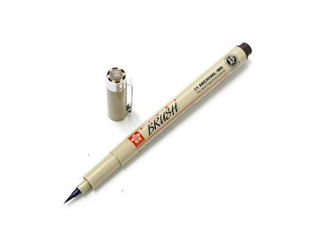 Ручка капиллярная сепия темная"Pigma Micron" 0,4-0,5мм /12/