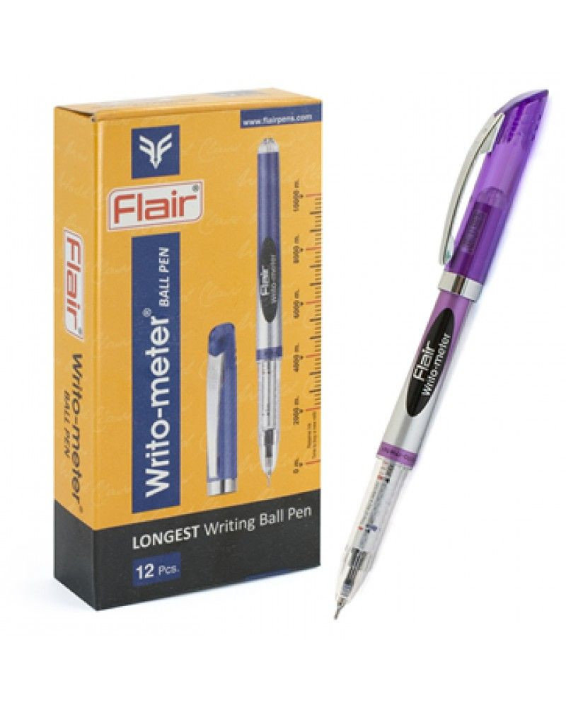 Ручка шариковая синяя Flair "Writo-Metr" /12/