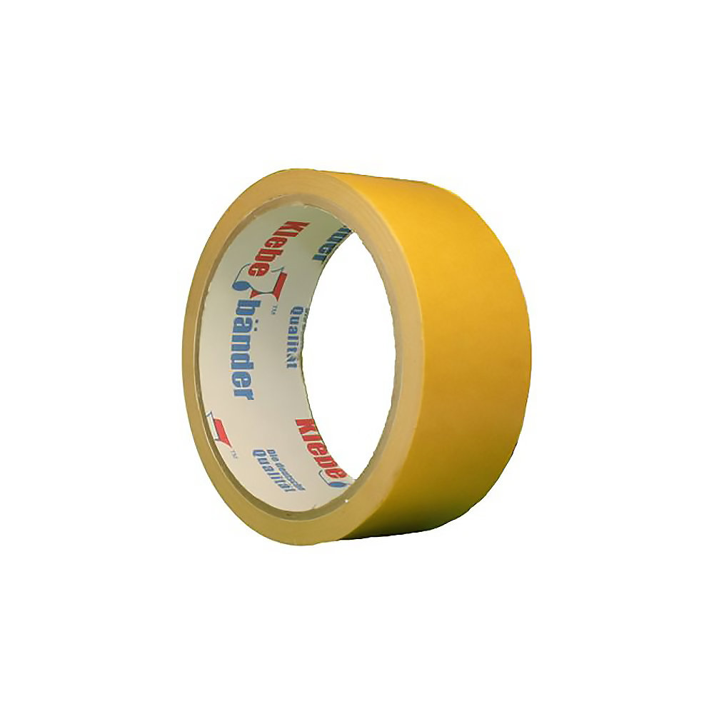 Клейкая лента 50мм х 5м двусторонняя  "Klebebander" полипропилен /6/36/