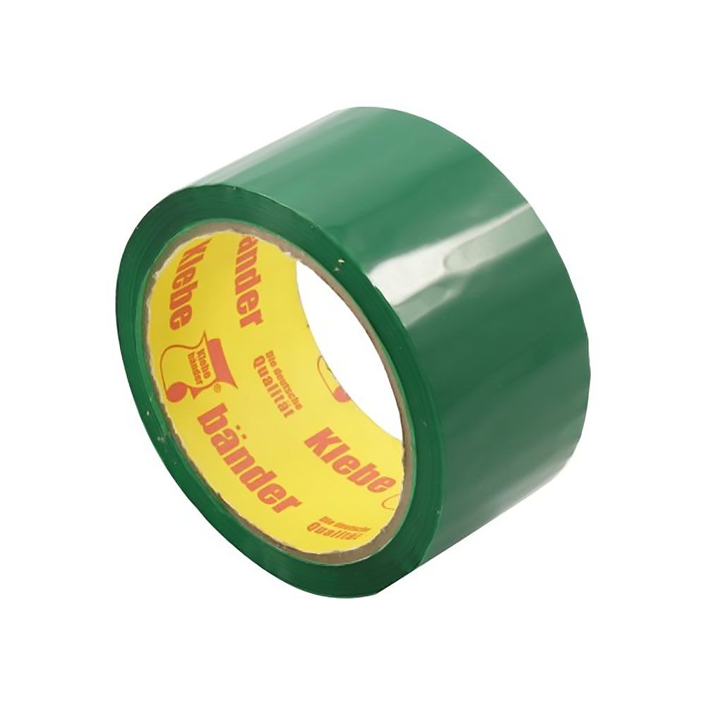 Клейкая лента 50мм х 57м зеленая /6/36/