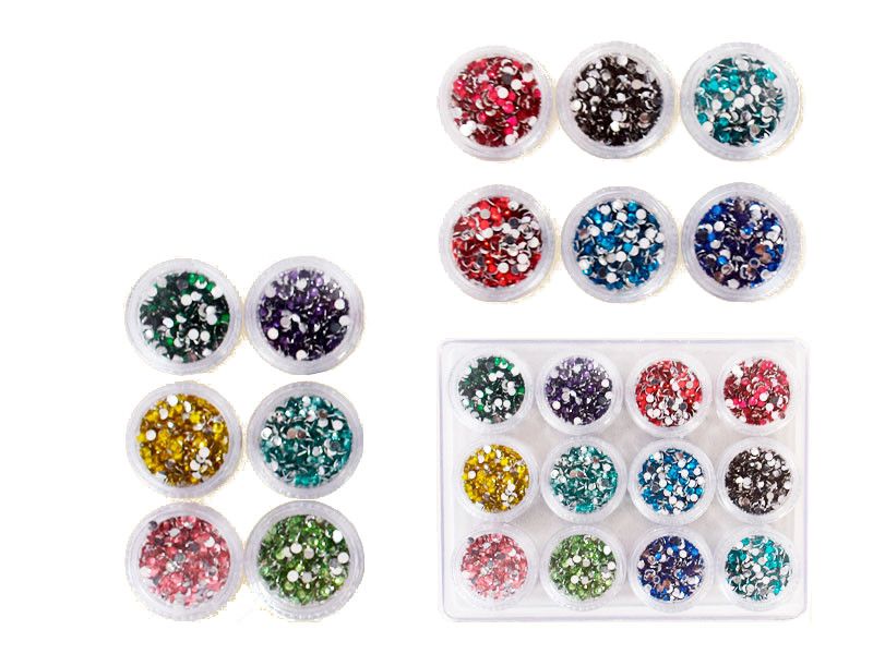 Стразы акриловые 1шт. /12/72/